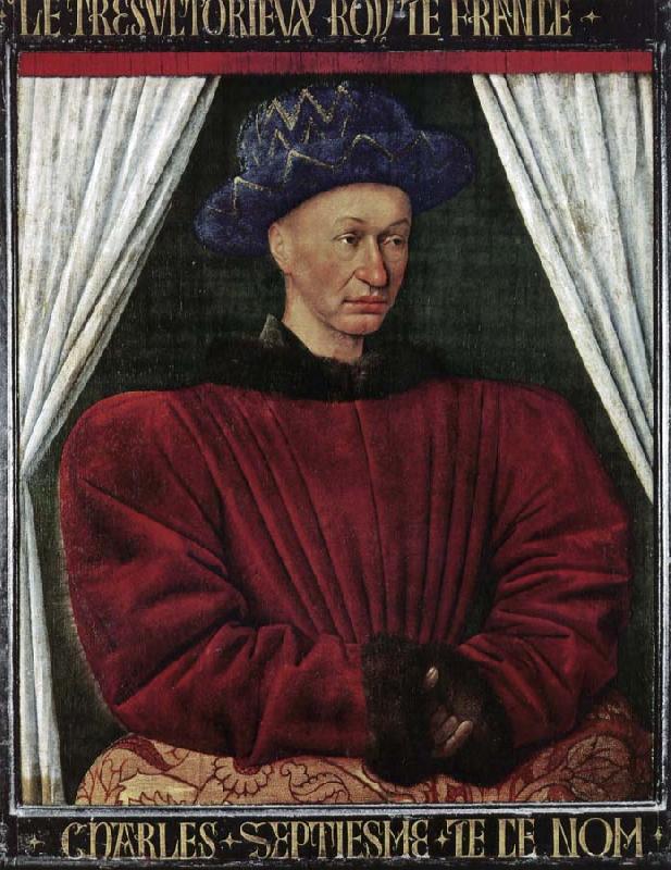 Jean Fouquet Portrait of Charles VII